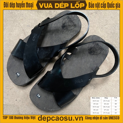 Dép Bác Hồ có quai hậu - Vua Dép Lốp