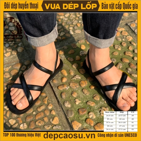 Dép cao su 4 quai Khe Sanh