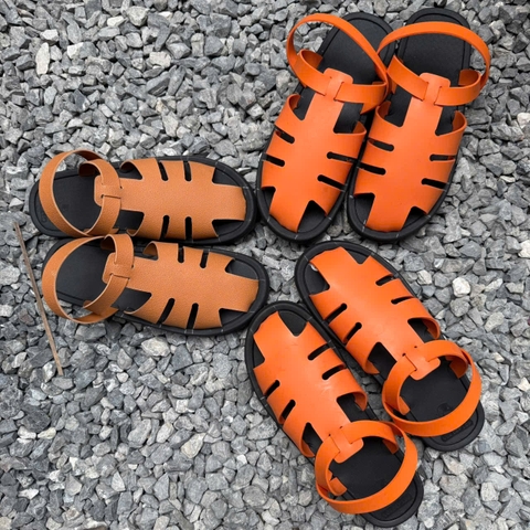 Dép màu sắc công nghệ mới, không đen chân mẫu Rọ sắc màu, đế cao 2.5cm