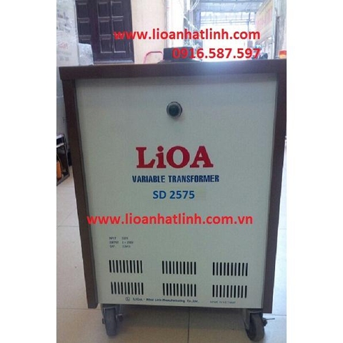 BIẾN ÁP VÔ CẤP LIOA 3 PHA