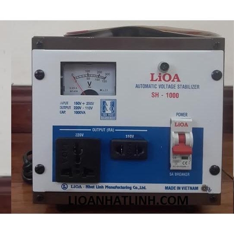 LIOA 1KVA, ỔN ÁP LIOA 1KVA