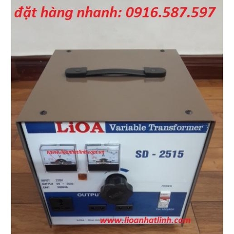biến áp vô cấp sd 255