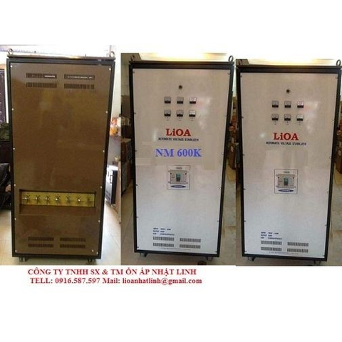 ỔN ÁP LIOA SH3-600KVA/3 BA PHA