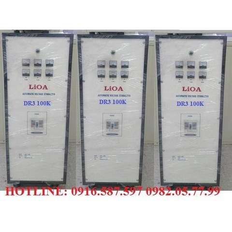 ỔN ÁP LIOA DR3-100KVA 3 PHA