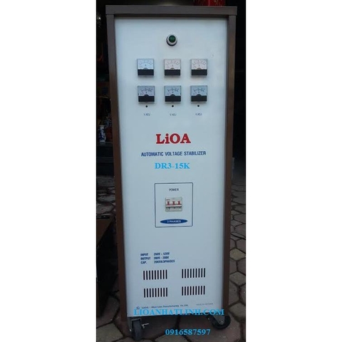 ỔN ÁP LIOA DR3-15KVA 3 PHA