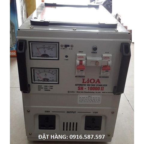 ỔN ÁP LIOA SH 10000II( LIOA 10KVA 1 PHA)