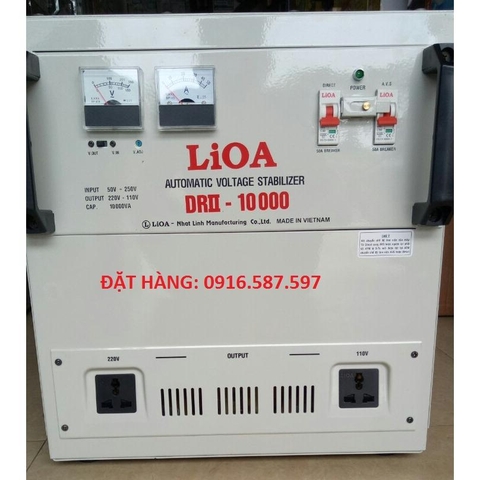 ỔN ÁP LIOA SH 10000II( LIOA 10KVA 1 PHA)