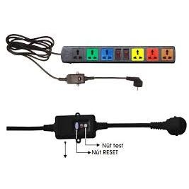 ổ cắm chống giật-cg loại 3 ổ , 4 ổ, 6 ổ, 8 ổ dây dài 3m công suất 10a-2200w