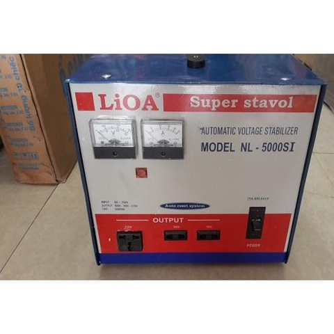 ỔN ÁP LIOA NL 1000, NL 2000, NL 3000SI, NL 5000SI, NL 5000 SII BẦY MẪU GIÁ RẺ