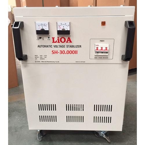 LIOA 30KVA 1 PHA MÃ SH 30000II DẢI TẦN 150V-250V