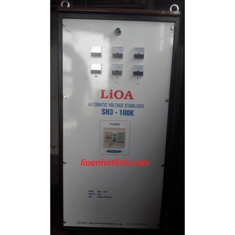 ỔN ÁP LIOA SH3-100KVA 3 PHA