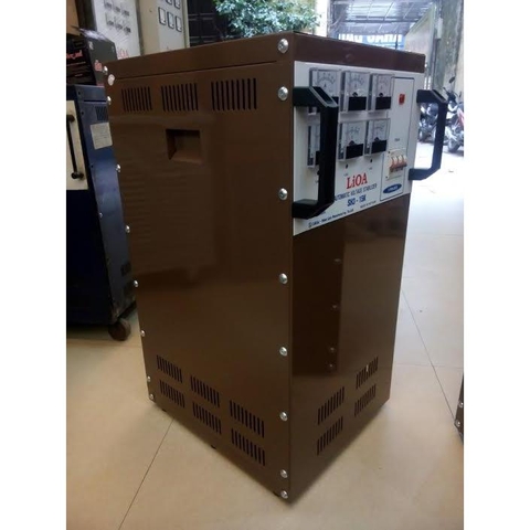 ổn áp 2 pha lửa 10kva gia rẻ khắc phục điện yếu quá yếu dây nguồn xa