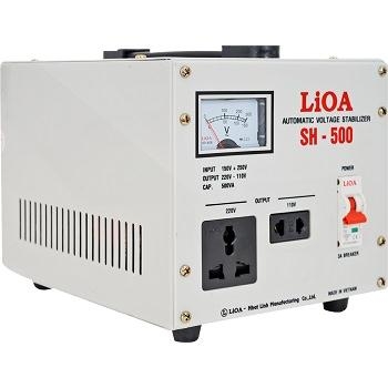 LIOA 0,5KVA, ỔN ÁP LIOA SH 500, LIOA 500w ỔN ÁP LIOA MINI NHỎ NHẤT