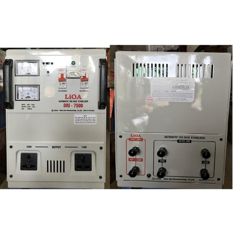 LIOA 7,5KVA ĐỜI MỚI MÃ SH 7500II DÂY ĐỒNG XỊN GIÁ RẺ