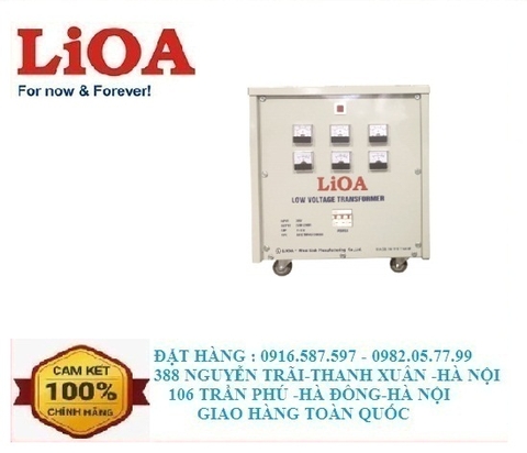 BIẾN ÁP LIOA 10KVA 3 PHA  | BIẾN ÁP 10KW 3K101M2YH5YT |BIEN AP 10KVA 380V-220V-200V