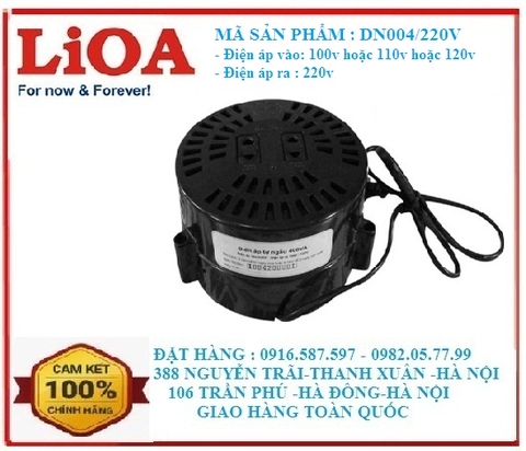 biến áp đổi nguồn vào 110v ra 220v 400va| biến áp tăng áp 1 pha 400va