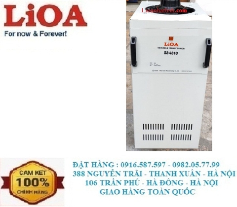 BIẾN ÁP VÔ CẤP 3 PHA S3-4310 6KW | MÁY TĂNG GIẢM ĐIỆN 0V-430V 3 PHA 10A
