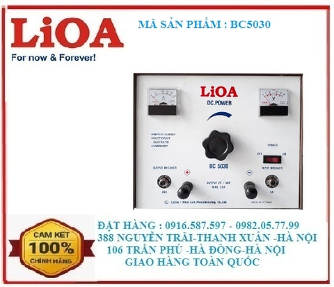 nạp ăc quy lioa bc5030| máy sạc ăc quy lioa bc5030