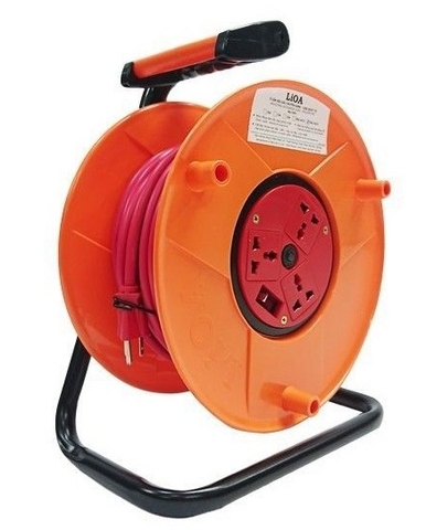 Ổ CẮM KÉO DÀI KIỂU CHỐNG XOẮN DÂY LIOA QTX3025 (DÙNG CHO CÔNG TRƯỜNG)