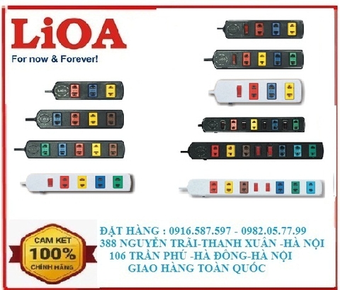 bảng giá ổ cắm lioa phổ thông 2 chấu