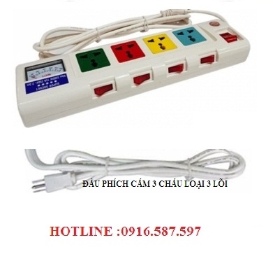 Ổ cắm lioa 4ofssa2.5-3/ổ cắm công suất lớn 3300w-15a/ổ cắm lioa chính hãng