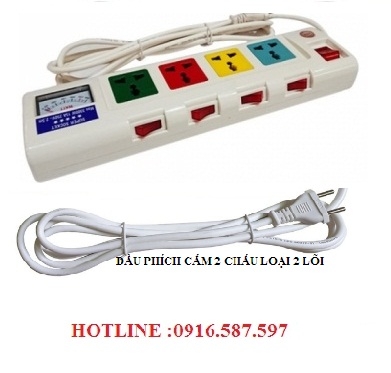 Ổ cắm kéo dài công suất lớn 4ofssv2.5-2/ ổ cắm 3300w-15a