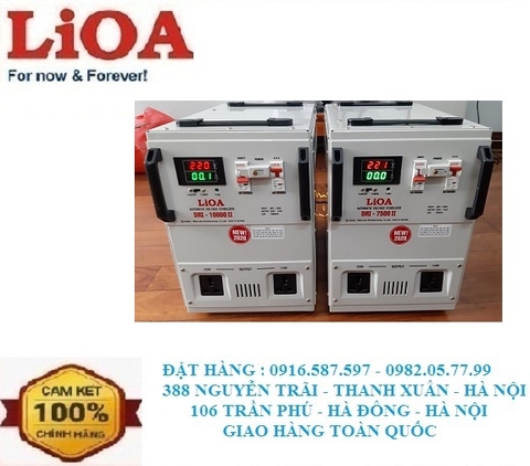 ỔN ÁP LIOA DRI 7500II DẢI RỘNG 90V-250V DÙNG CHO GIA ĐÌNH