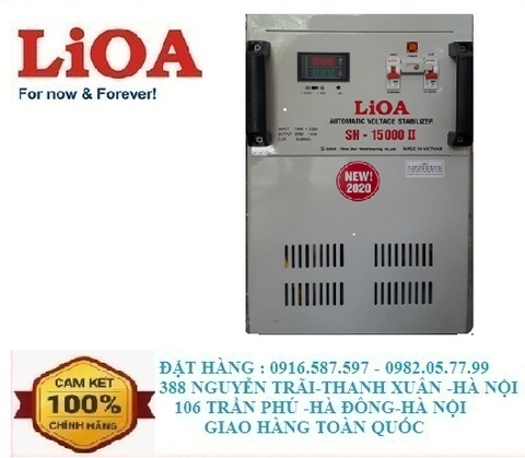 ỔN ÁP LIOA 15KW -15000VA-15000W MÃ SH 15000II