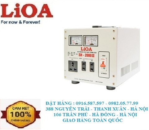 BÁO GIÁ LIOA 2KW -2000W-2000VA MÃ SH 2000II 130V-250V