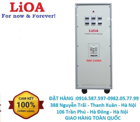 ỔN ÁP LIOA 3 PHA 150KVA NM-150KII 380V