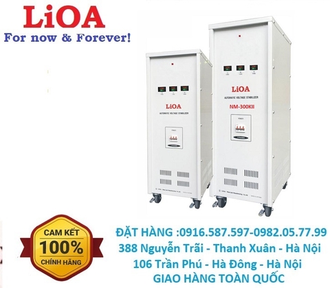 LIOA 300KVA | MÁY TỰ ĐỘNG ỔN ÁP NM-300KII 3 PHA