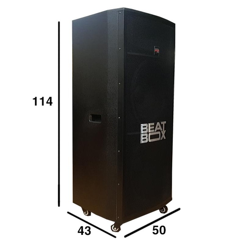 Loa kéo di động 2 bass Acnos BeatBox KB62