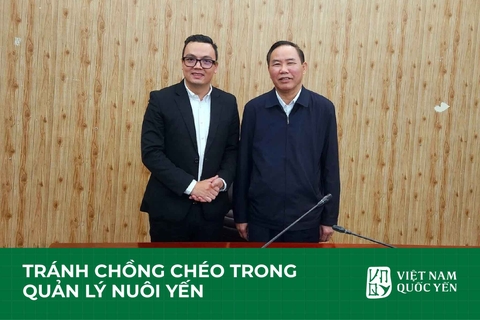 Tránh chồng chéo trong quản lý nuôi yến