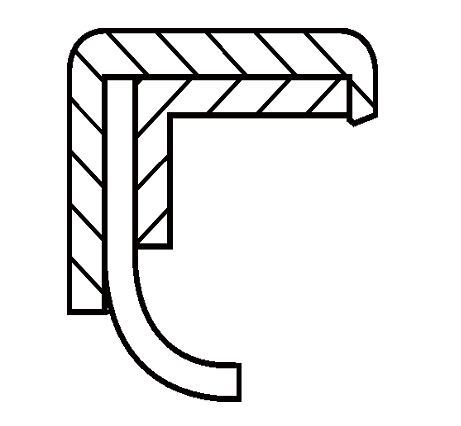 Rotary pressure seal C787