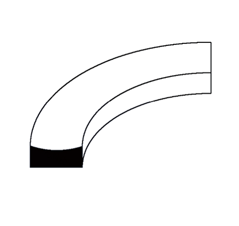 BACK UP RING(curve face) for inches groove C664