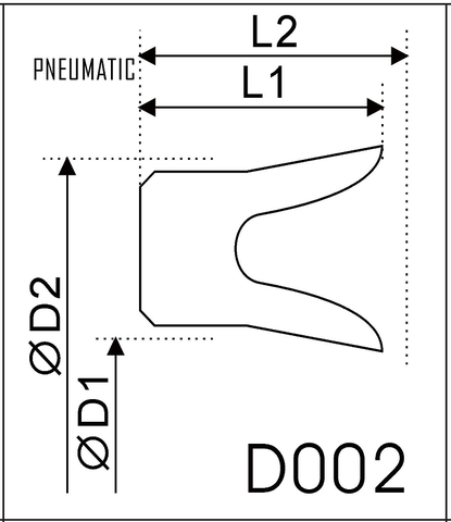 Piston and Rod seal D002