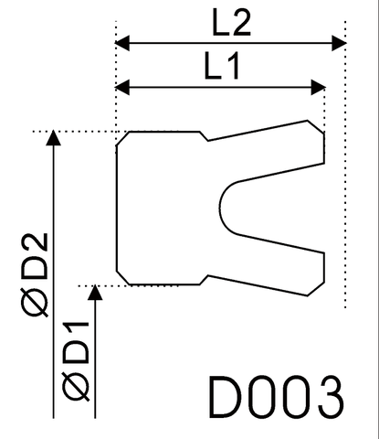 Piston and Rod seal D003