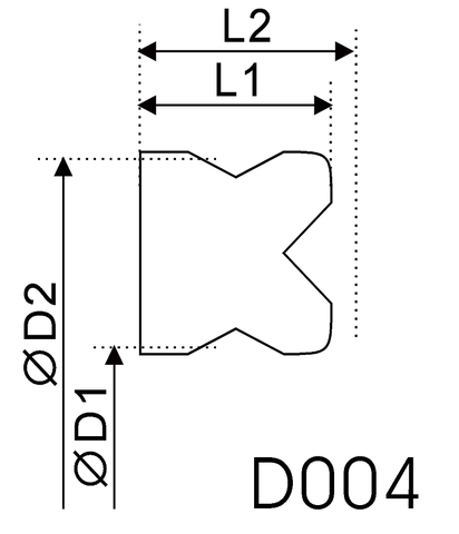 Piston and Rod seal D004