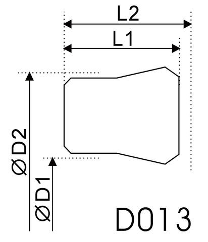 Piston and Rod seal D013