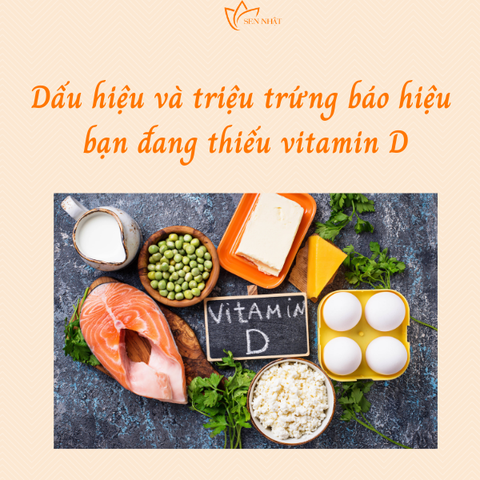 8 dấu hiệu và triệu chứng báo hiệu bạn đang thiếu vitamin D