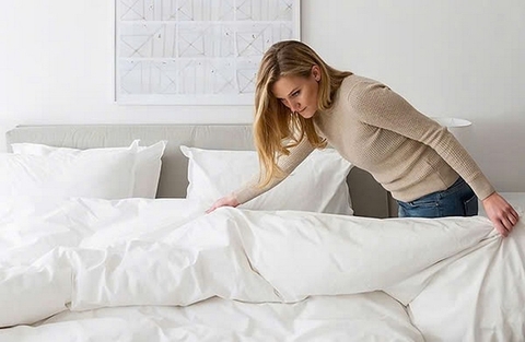 Ga Giường Bao Lâu Giặt Một Lần Để Không Hại Da Và Đường Hô Hấp?