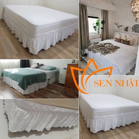 Váy giường là gì? Công dụng của váy giường