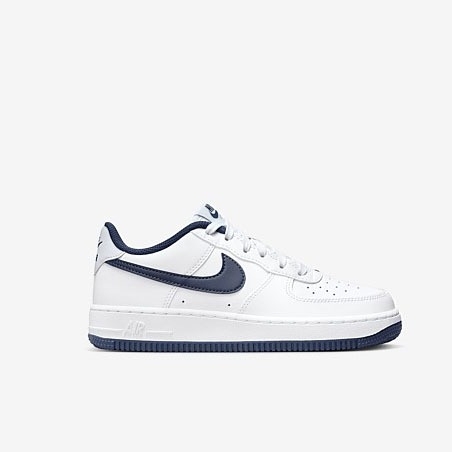 Giày Thời Trang Nữ Nike Air Force 1 GS 'White Midnight Navy' FV5948-104 - Hàng Chính Hãng