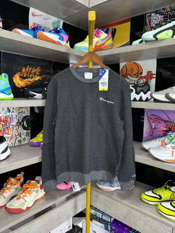Áo Sweater Thu Đông Champion Men Crewneck Oxford Sport 1563551Ochacoal – Hàng Chính Hãng