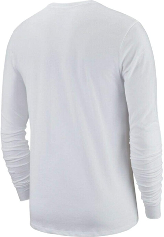 Áo Sweatshirts Thu Đông Nike Men's Dry LEBRON Strongest Long Sleeve Graphic Tee White 924221-100 - Hàng Chính Hãng