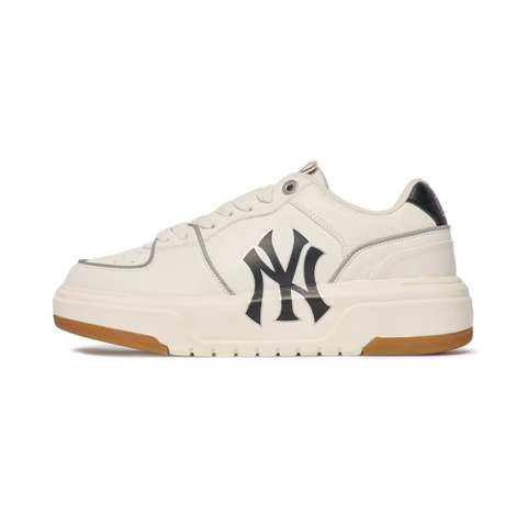 Giày Sneaker MLB Nam Nữ Chunky Liner Low New York Yankees Ivory 3ASXCA12N-50IVS - Hàng Chính Hãng