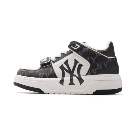 Giày Sneaker MLB Korea Chunky Liner Mid Denim New York Yankees 