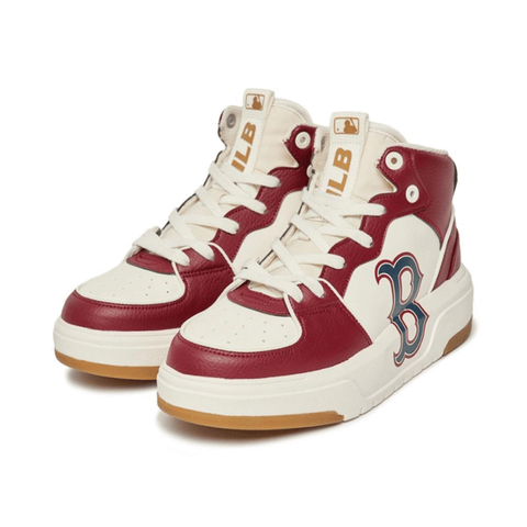 Giày Sneaker MLB Nữ Chunky Liner High Boston Red Sox 3ASXCB12N-43WIS - Hàng Chính Hãng