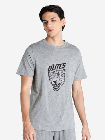 Áo Thời Trang Skechers Dlites 'Grey' Tee DLI-060 - Hàng Chính Hãng