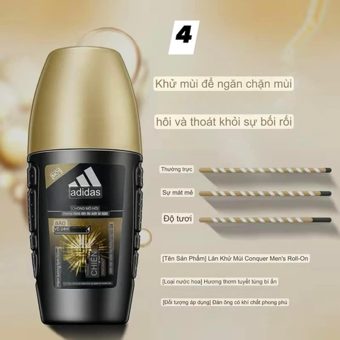 Lăn Khử Mùi Adidas Passionate 